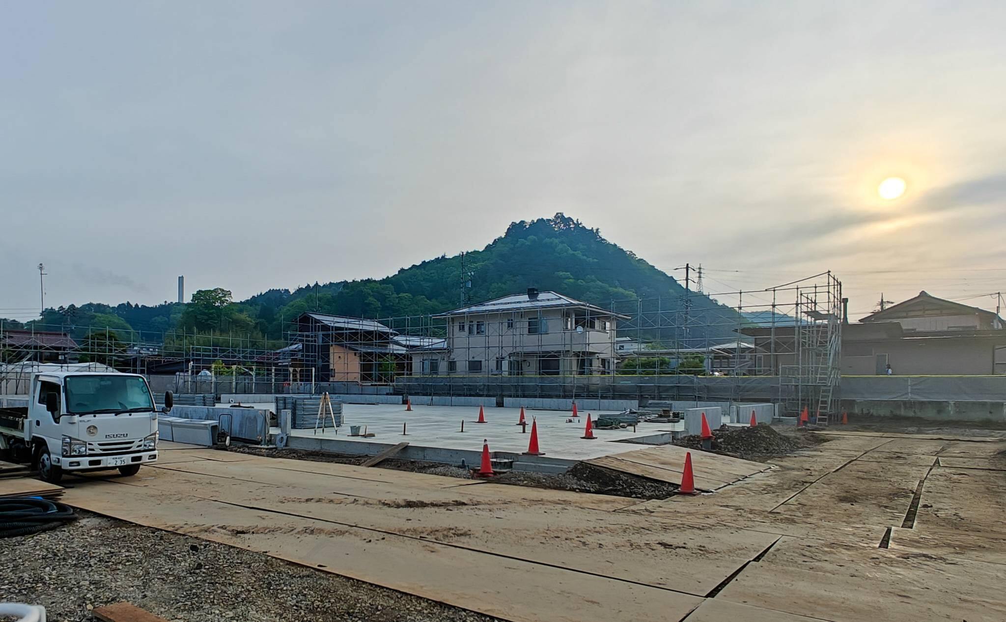 基礎工事の様子