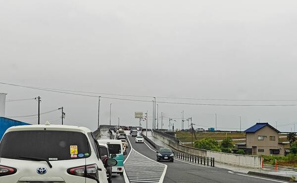 新濃尾大橋の開通後の様子
