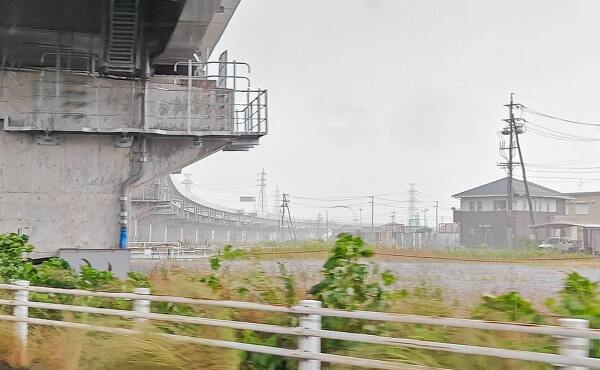 東海環状自動車道・本巣市政田周辺の様子(2025年6月撮影)