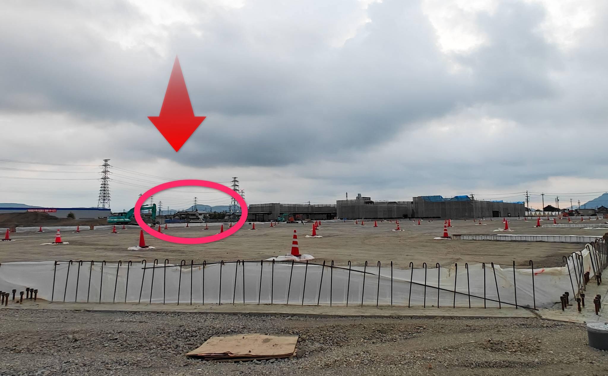 イオンタウン岐阜北方店の現地での確認（2025年7月撮影）