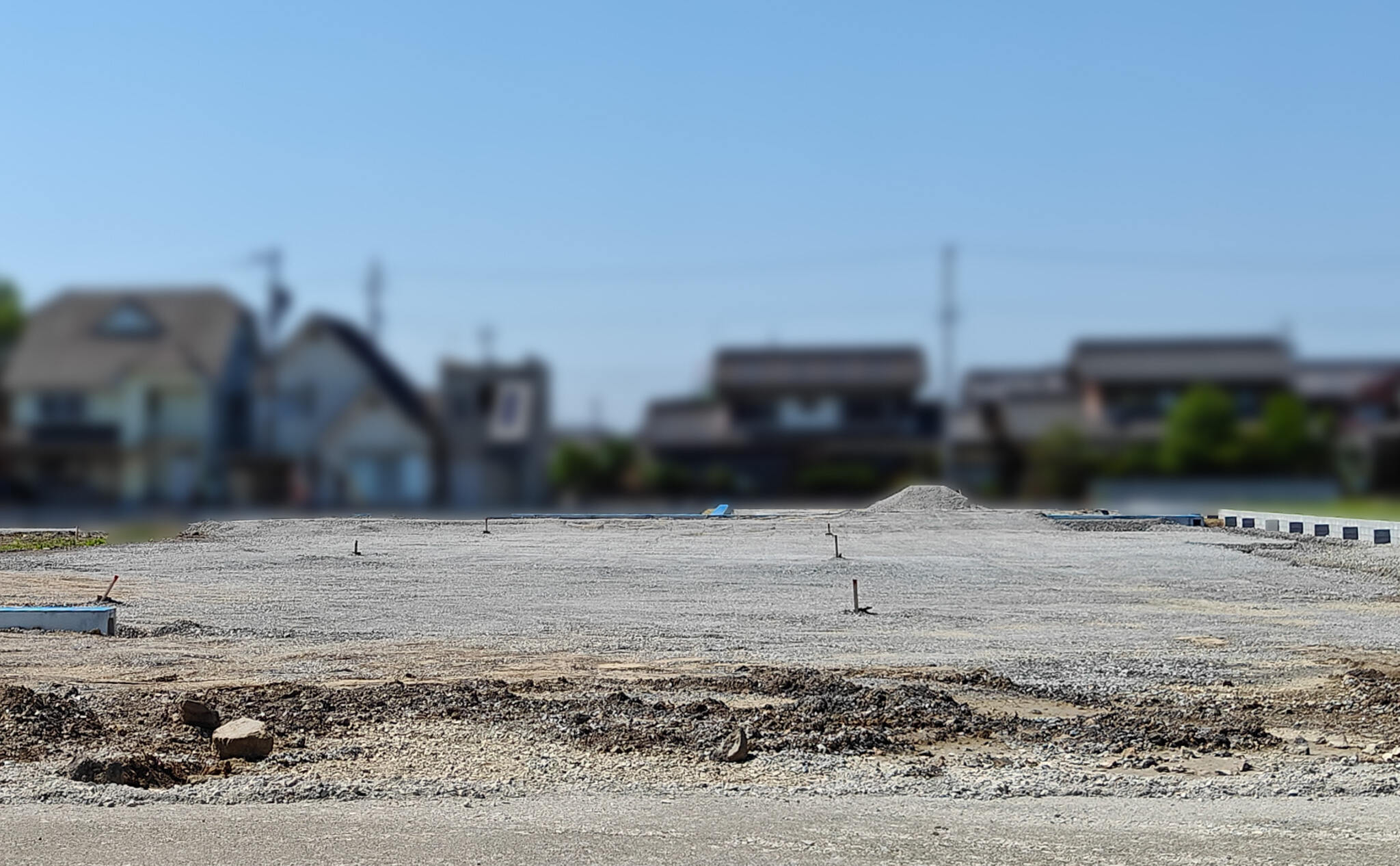 西側の奥行きある土地の経験（2025年7月撮影）