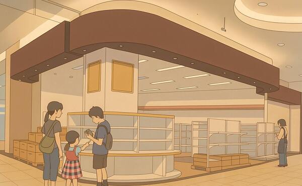 おかしひろば イオンタウン大垣店の売りつくしの再現(2025年7月撮影)