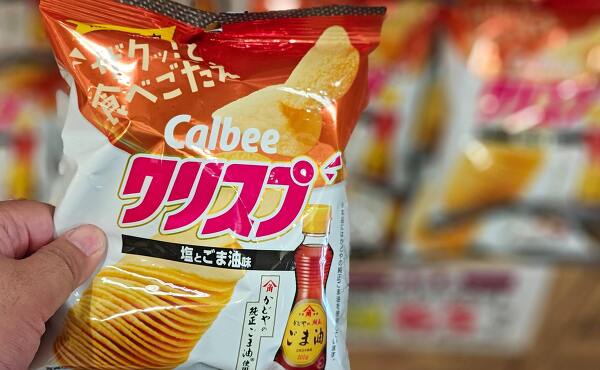 カルビークリスプ ごま油味(2025年7月撮影)
