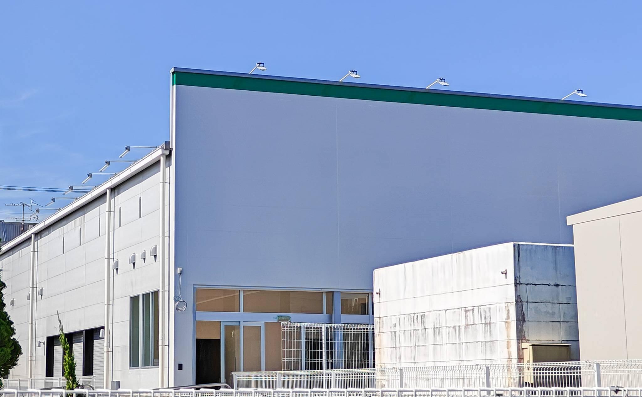 スギ薬局大垣インター店の新しく作られた店舗入口（2025年8月撮影）
