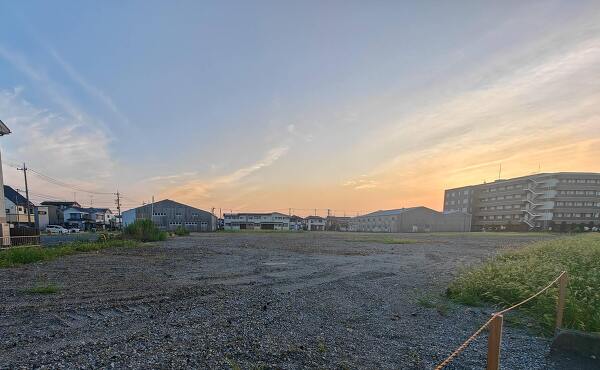 トライアル浜松葵西店予定地の風景(2025年8月撮影)