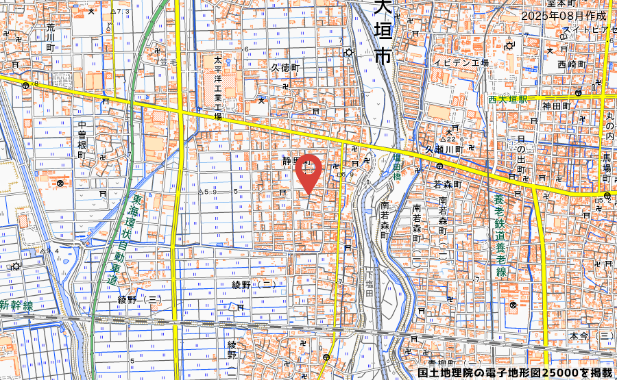 岐阜県大垣市静里町字村中1027-1の住所にある岐阜県大垣市ハンバーガー自販機