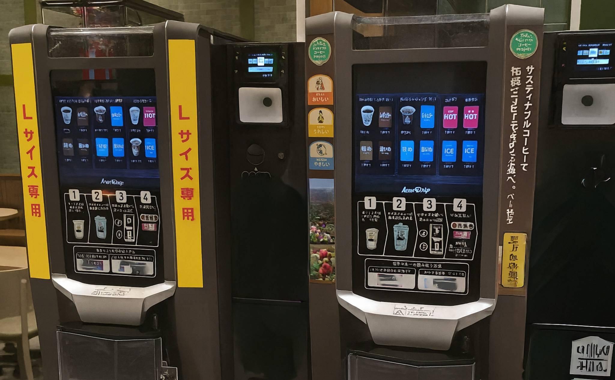 イオンモール須坂のセルフコーヒー（2025年9月撮影）
