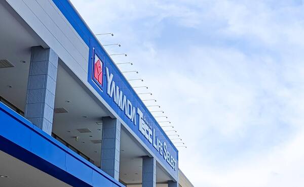 アクロスプラザ富山掛尾店に出店するヤマダデンキのイメージ(2025年10月撮影)