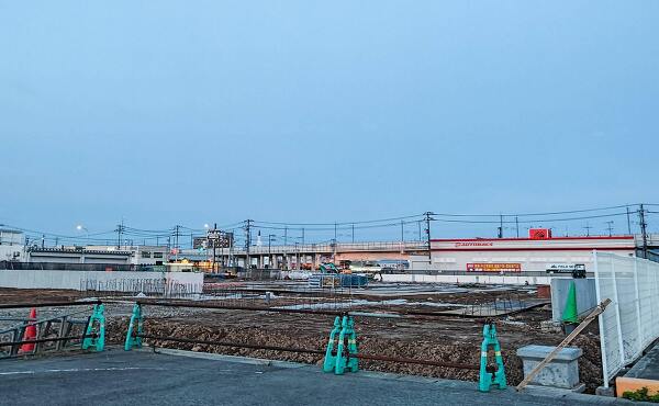 バロー福井大和田店予定地の2025年9月頃の様子