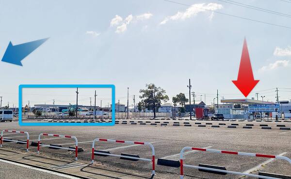 PLANT-6瑞穂店周辺のガソリンスタンドの風景(2025年11月撮影)