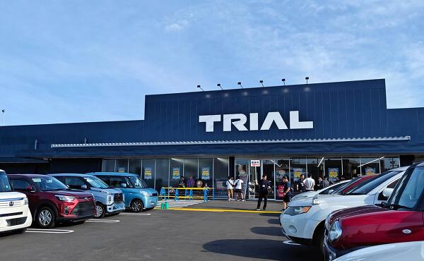 愛知県大府市のトライアル大府店オープン時の風景(2024年8月撮影)