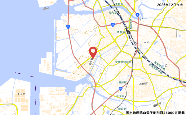 愛知県豊橋市神野新田町字口ノ割188-1のホームセンターバロー豊橋神野店の地図