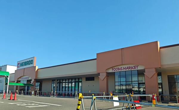 改装後の平和堂ニッケタウン稲沢店の開店直前の風景(2025年12月撮影)