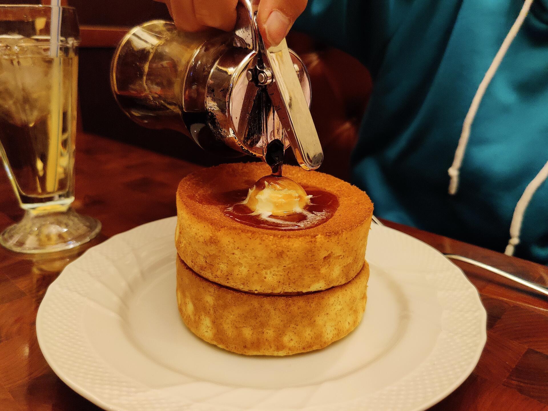 スフレパンケーキ到着！の画像