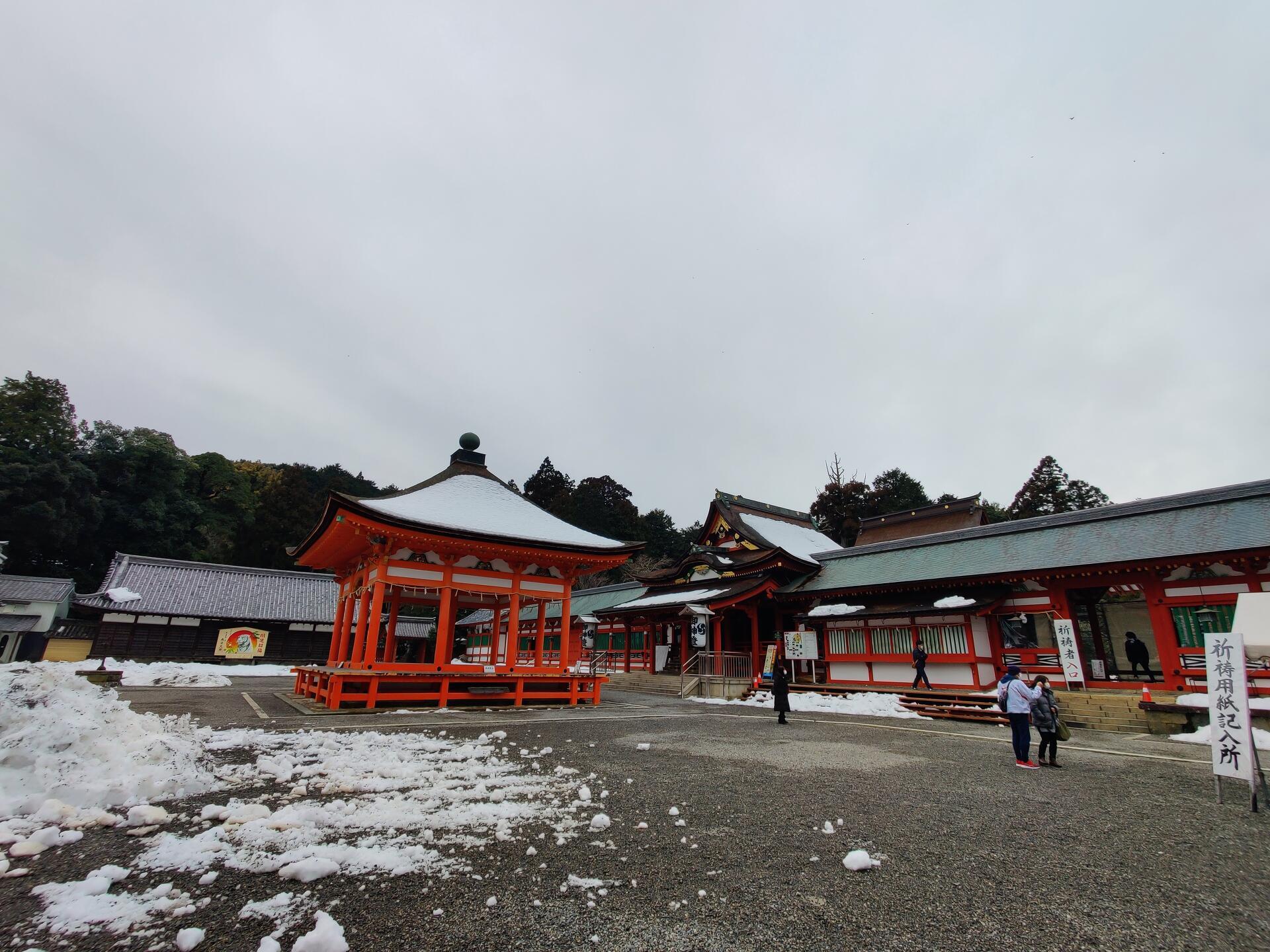 遅めの初詣！の画像