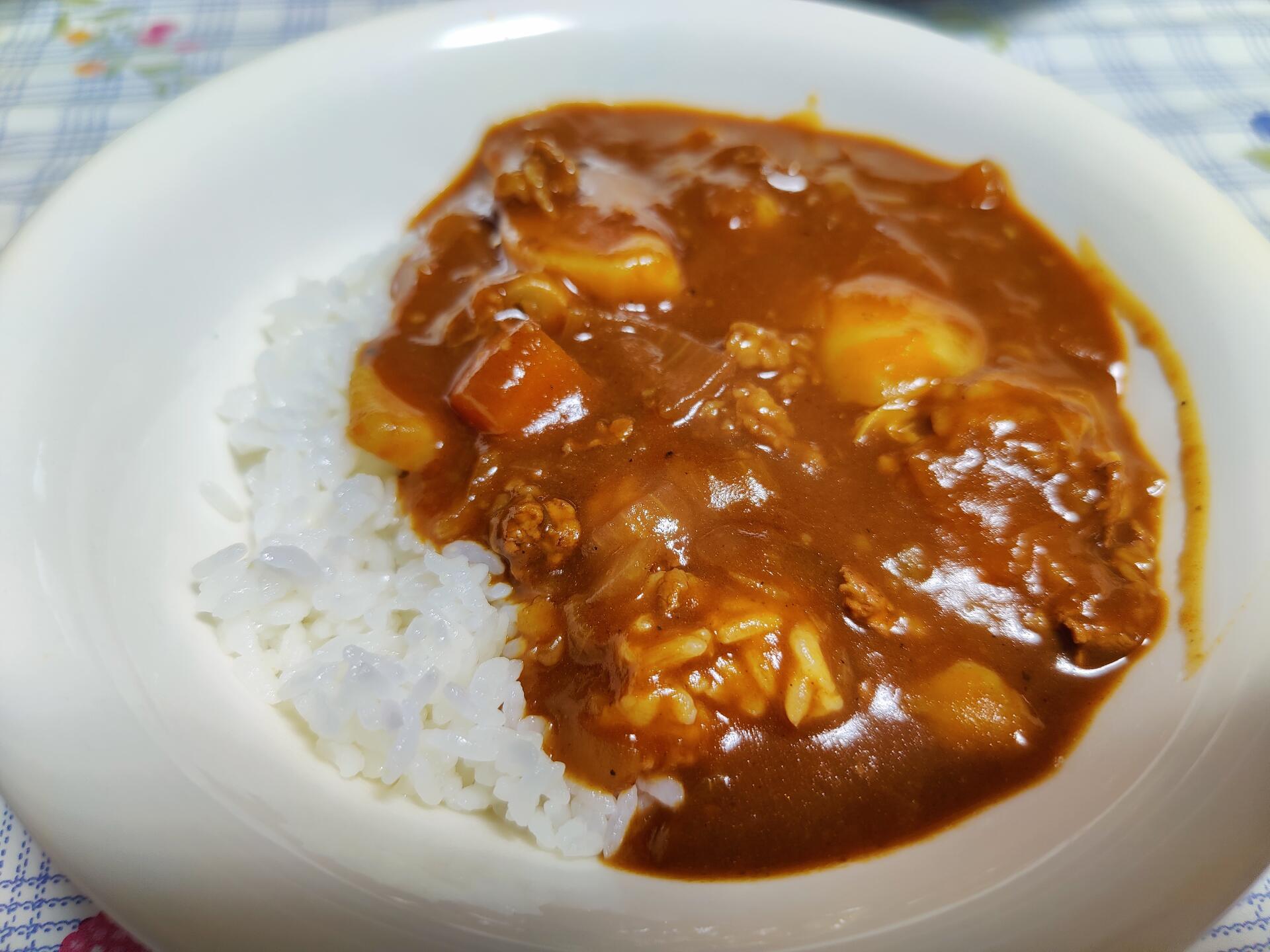 ３食もハヤシライスはキツイな。の画像