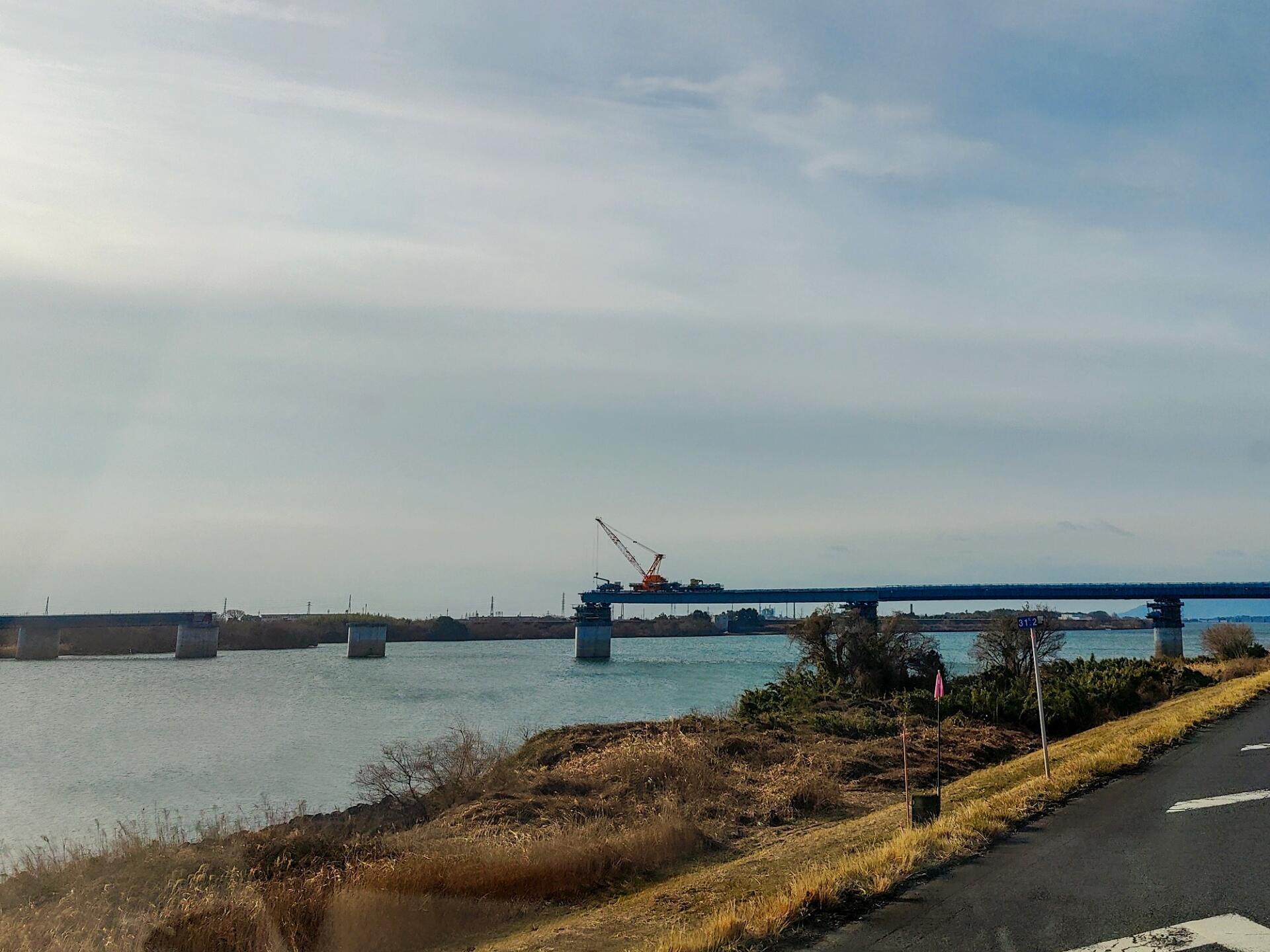 木曽川の橋も 更新日記の下書き