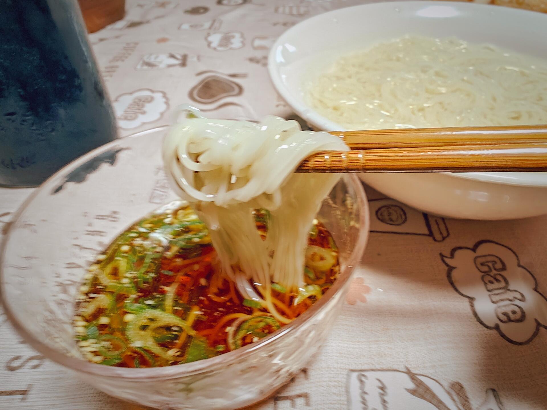 お昼は素麺！の画像