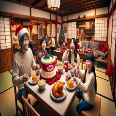 日本人はクリスマスになると！の画像