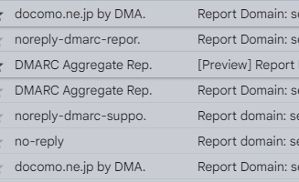 今話題のDMARCのレポート。の画像