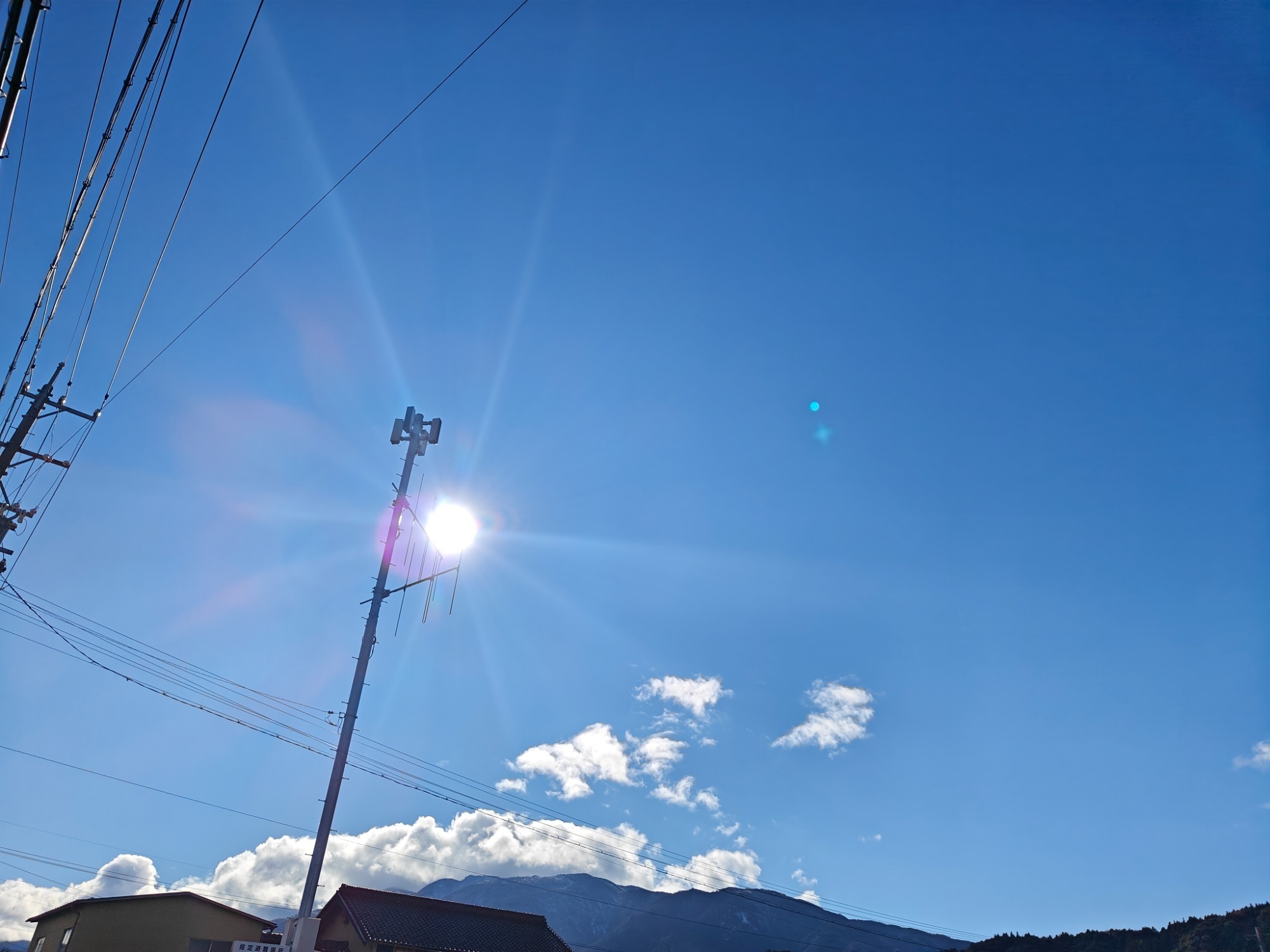 今日はいい天気です！の画像