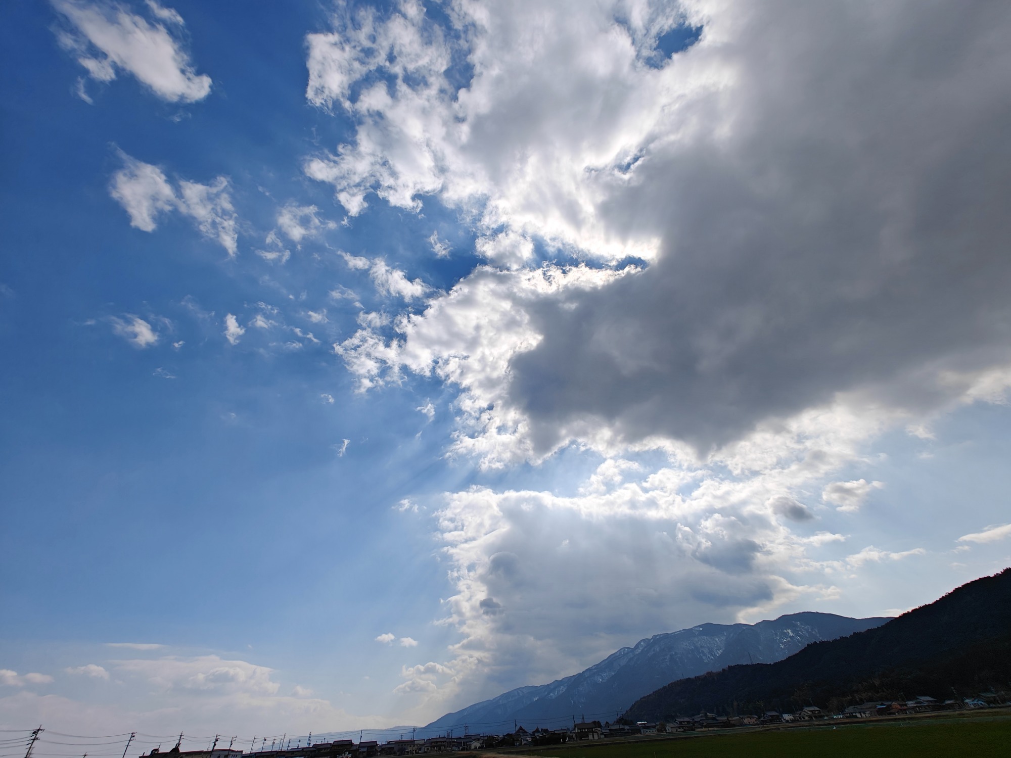 相変わらずの雨雲！の画像