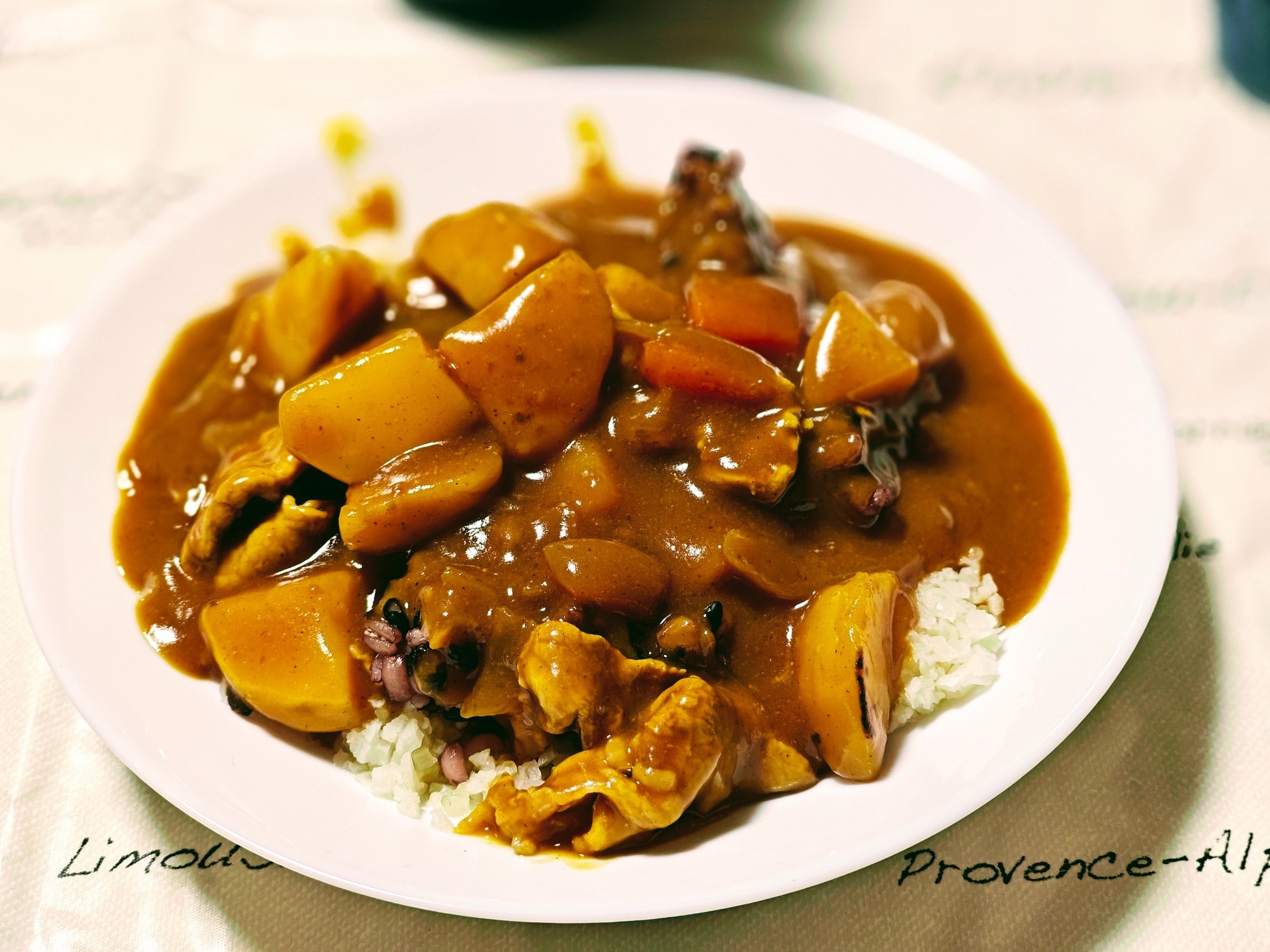 野菜カレー出来ました！の画像