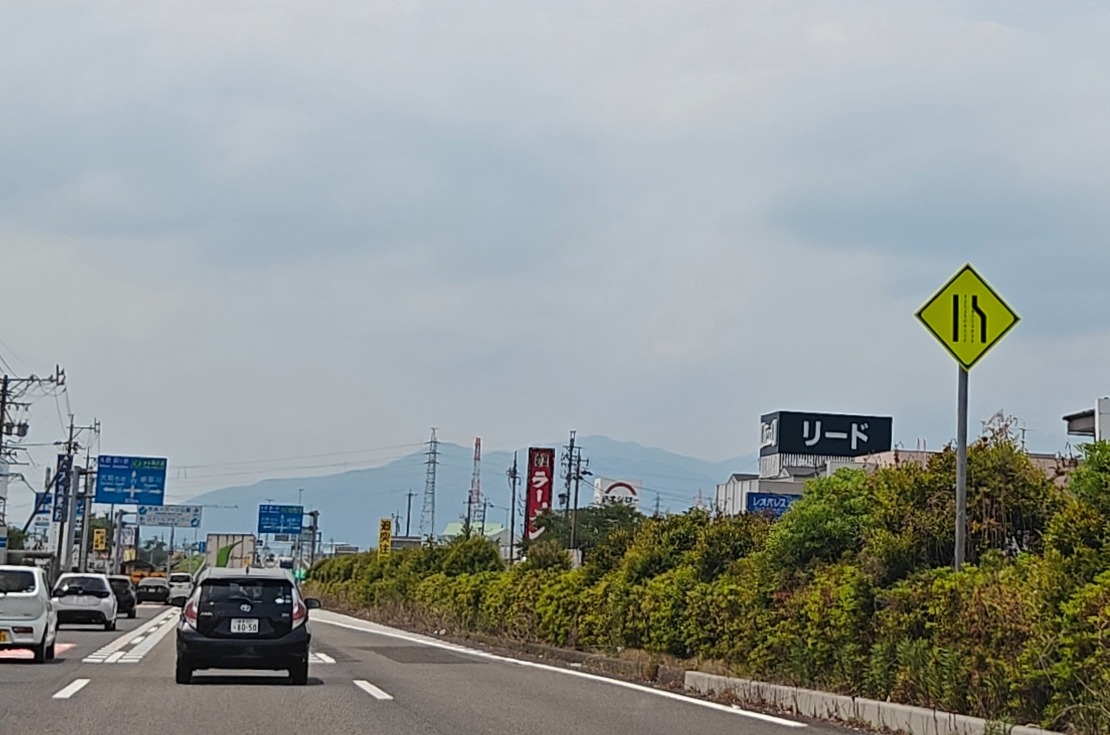 大垣市の河間交差点の東側の絞り込みの画像