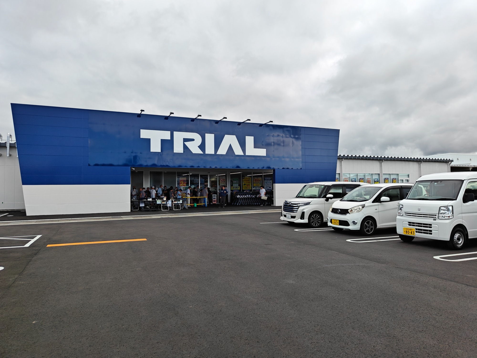掛川のTRIALは大渋滞です！の画像
