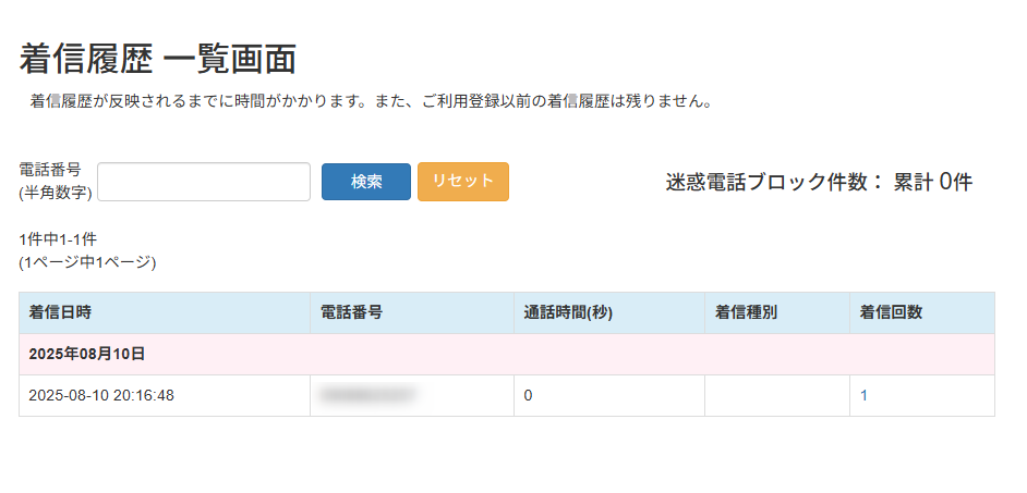 固定電話に取り付けできる。の画像