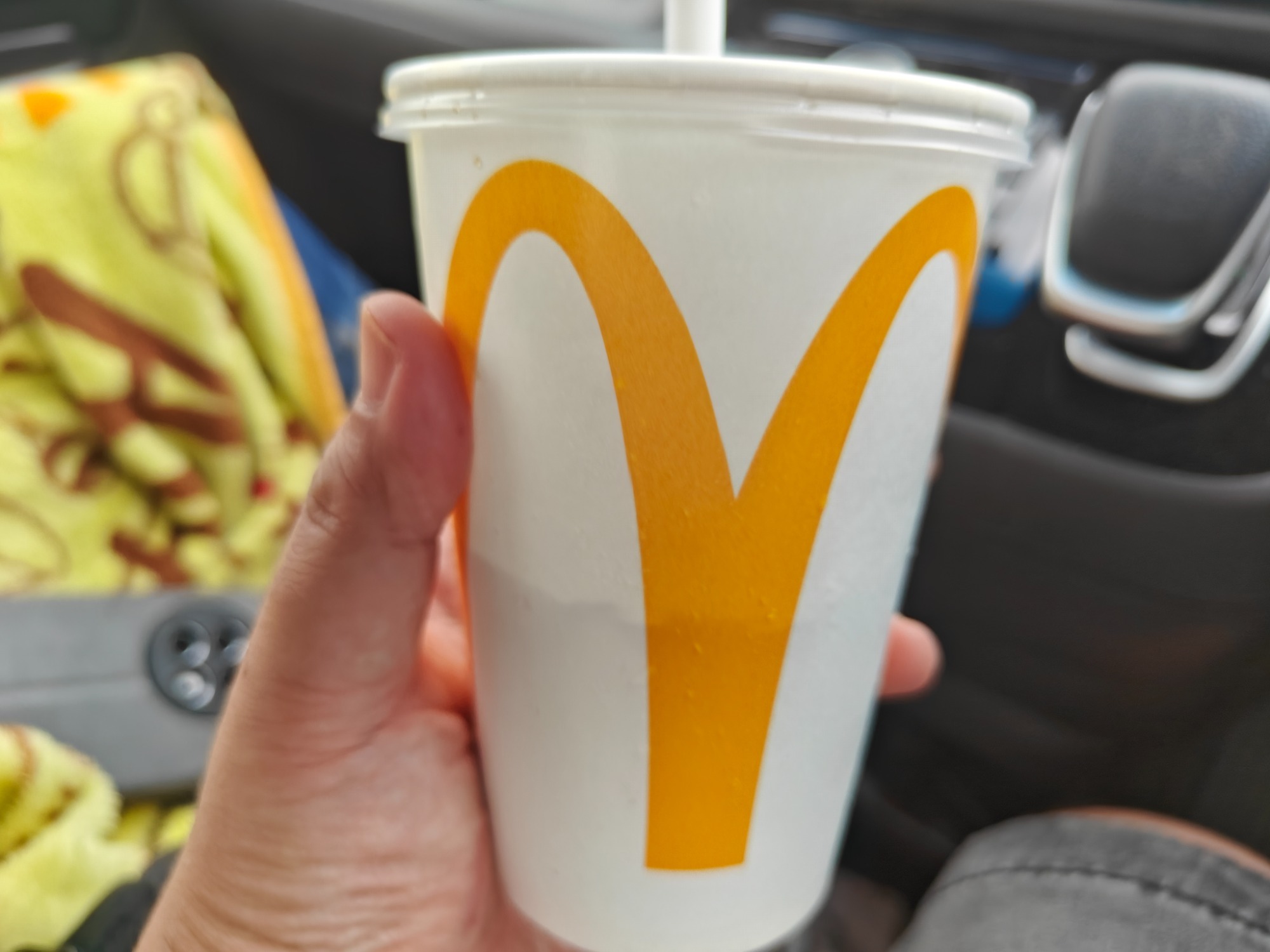 マクドナルドでお茶タイムの画像