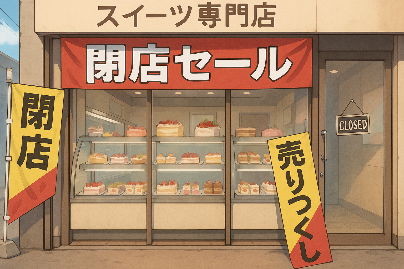 閉店したあとのむなしさ！の画像