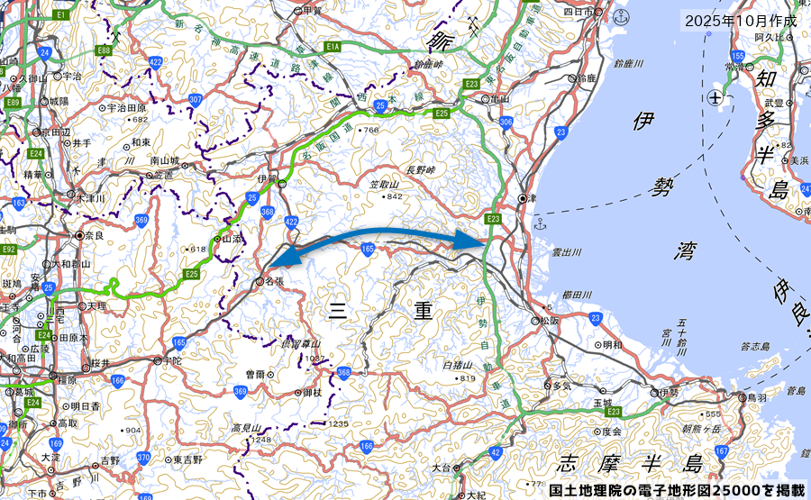 国道165号って何度もとおったことあるけど…。の画像
