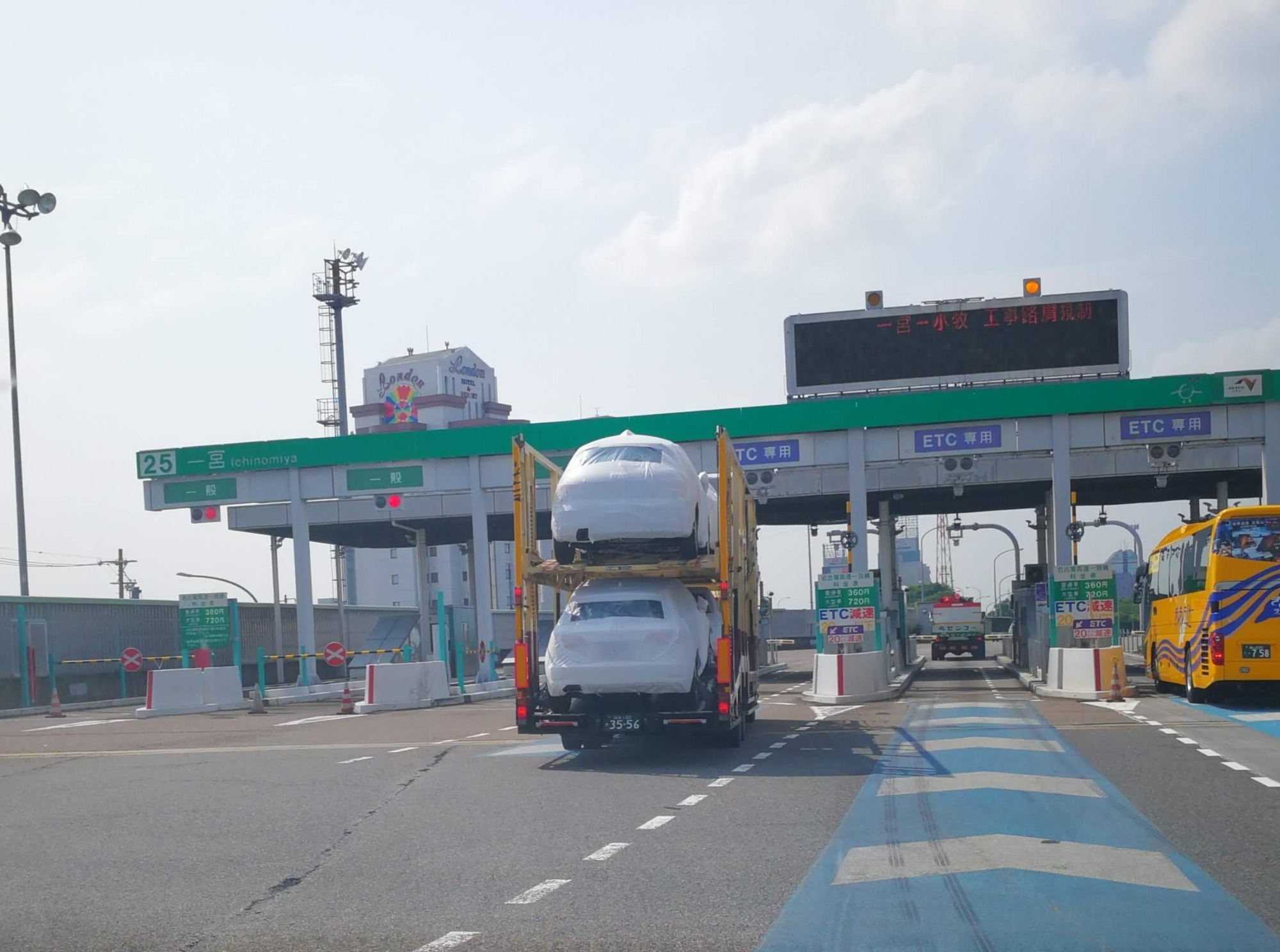 名神・一宮JCT下りが3車線化完了への画像