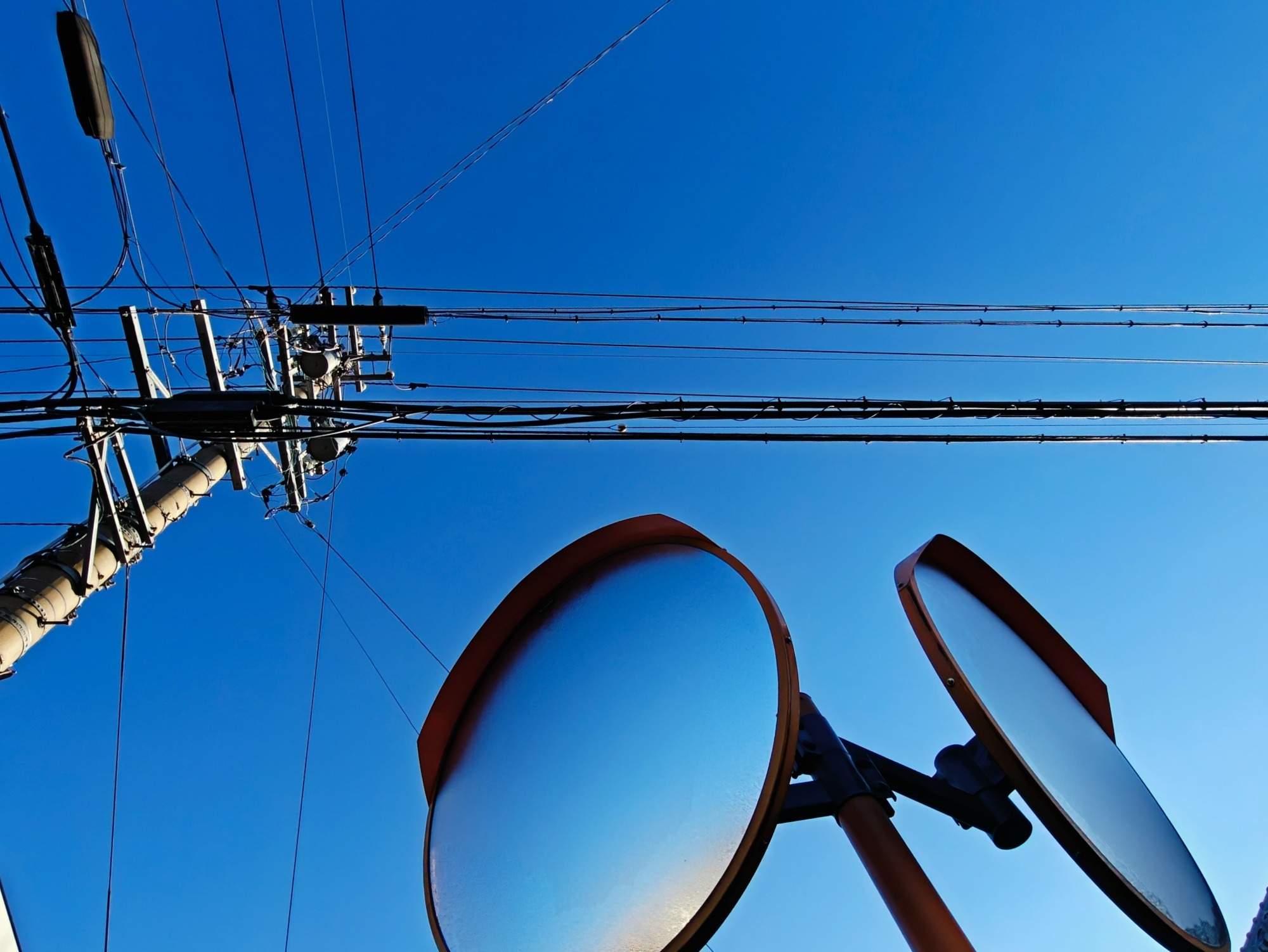 雲一つない空！の画像